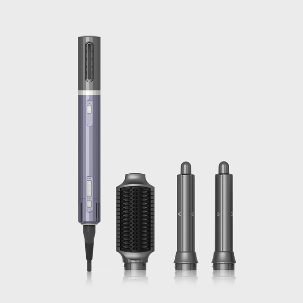 LocknLock Hair Styler 220-240V - Purple Gray - ENA526GRY, , large image number 1